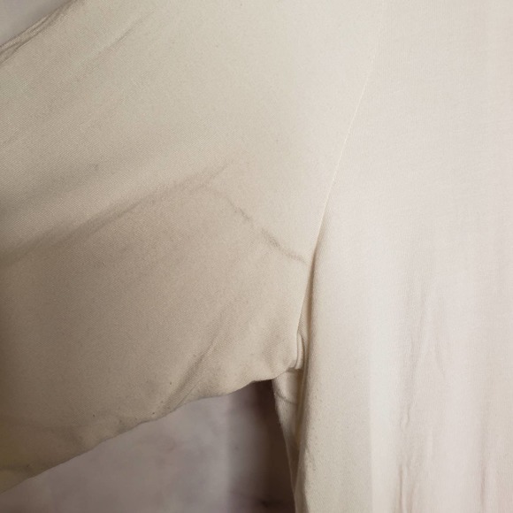 MATILDA JANE off white pink layered long sleeve sweater blouse XL - Picture 10 of 11